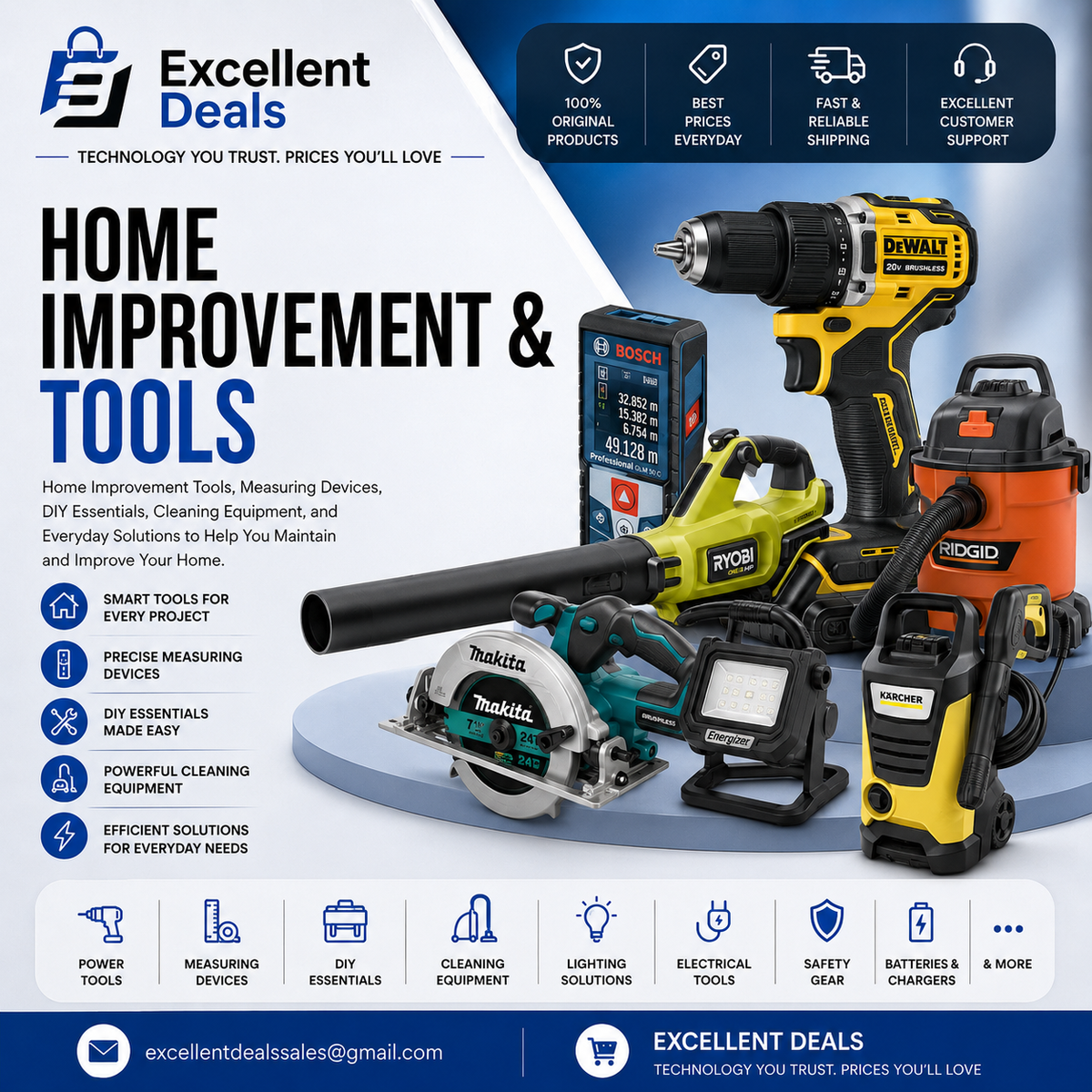 Home Improvement & Tools
