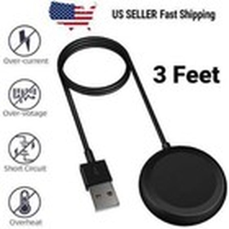 Wireless Magnetic Charger Dock for Samsung Galaxy Watch 4/3/R500/R820/