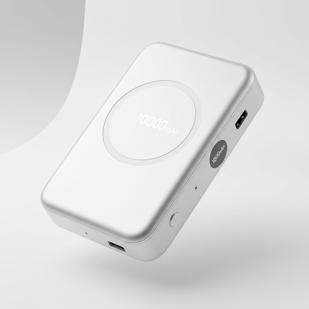 10000mAh MagSafe Power Bank – PD20W Fast Wireless Charger