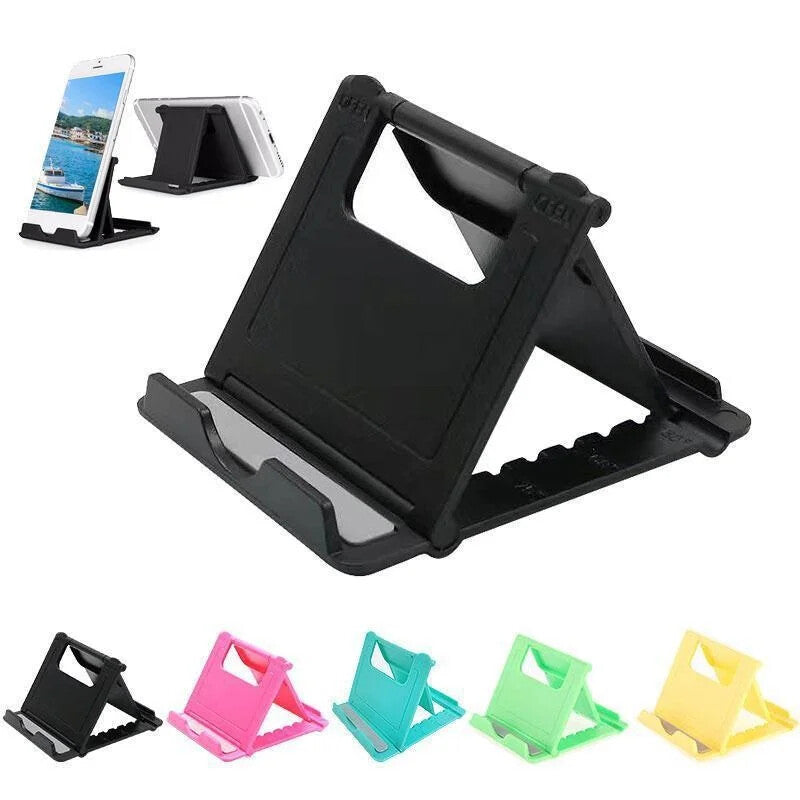 Adjustable Phone Holder Stand Folding Foldable Thin Cradle for Samsung Iphone