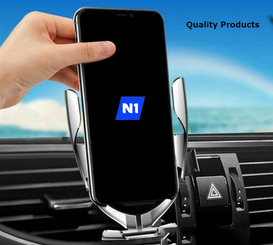 Wireless Automatic Clamping Smart Sensor Car Phone Wireless Charger Holder 10 W