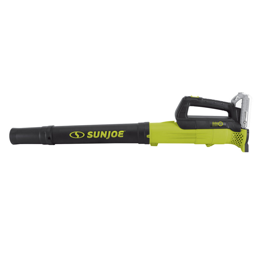 24V IONMAX 2.0-Ah Cordless Compact Turbine Jet Blower, 100-MPH 350-CFM 24-Volt 280-CFM 100-MPH Battery Handheld Leaf Blower 2.0 Ah Battery Included Charger Included
