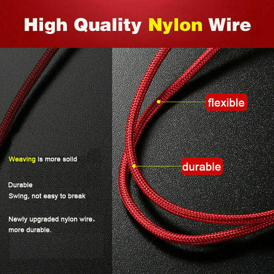 3 in 1 Fast USB Charging Cable Universal Multi Function Cell Phone Charger Cord