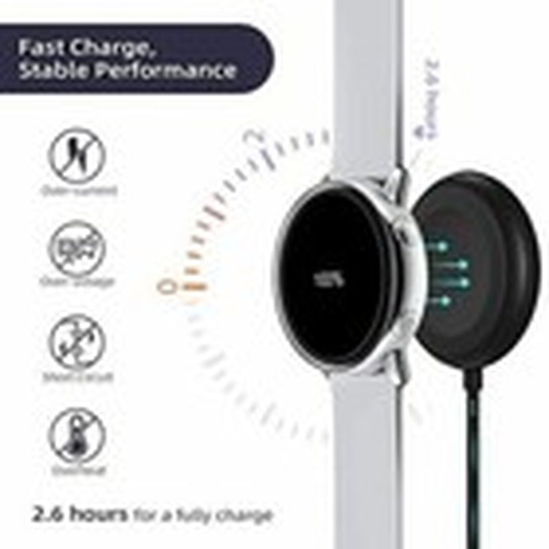 Wireless Magnetic Charger Dock for Samsung Galaxy Watch 4/3/R500/R820/