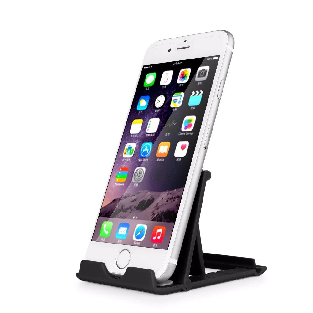 Adjustable Phone Holder Stand Folding Foldable Thin Cradle for Samsung Iphone