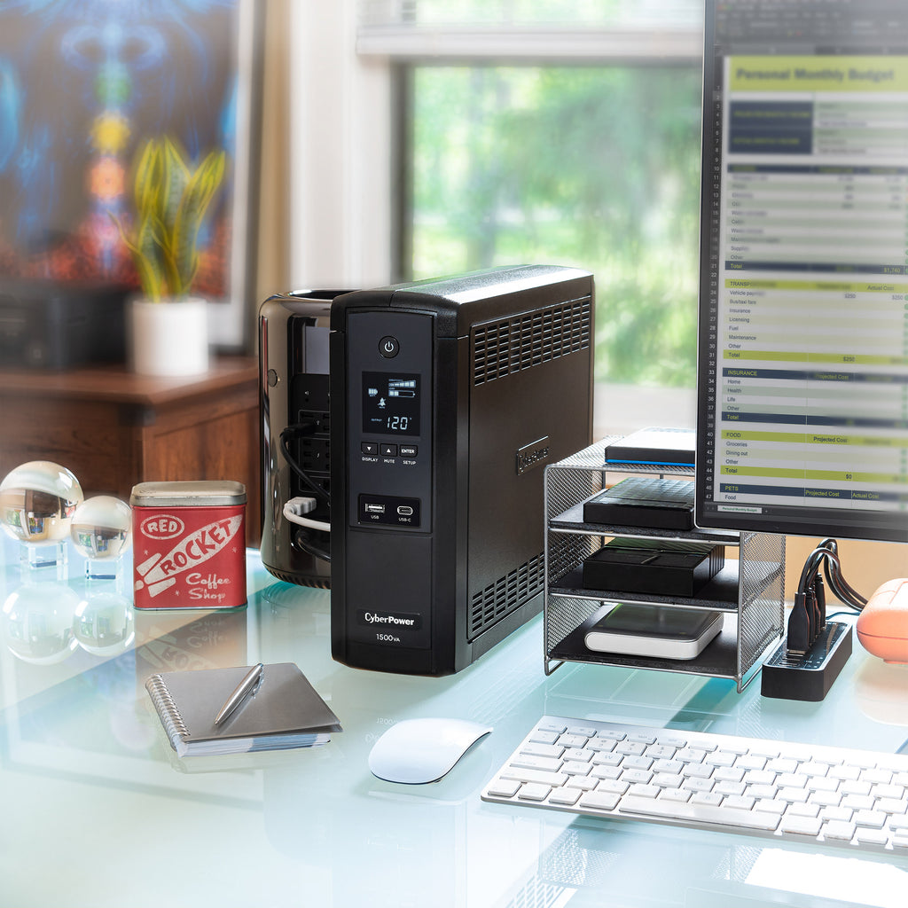 1500VA / 900 Watts True Sine Wave Uninterruptible Power Supply (UPS)