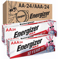 AA and AAA Batteries, 48 Count, Combo Pack Contains 24 Max Double a and 24 Max Triple a Batteries