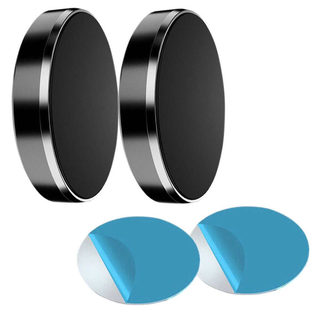 2-Pack Magnetic Phone Holder Car Dashboard Mount Stand for Samsung Galaxy Iphone
