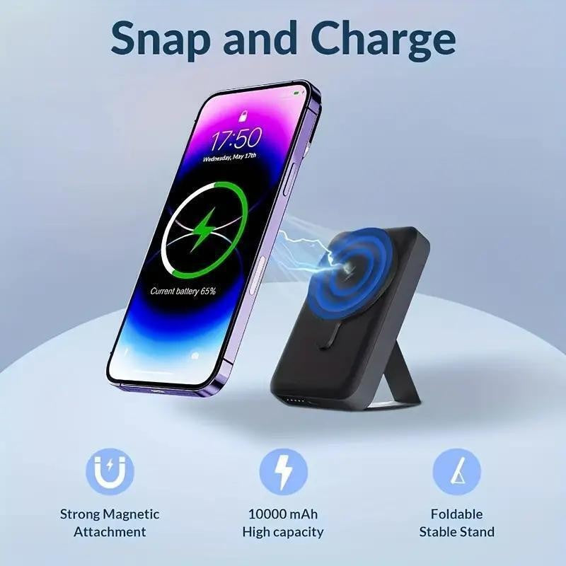 Magsafe Magnetic Power Bank 10000Mah Slim Wireless Charger Iphone 16 15 14 Pro