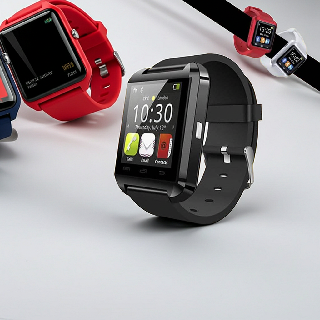 Bluetooth Smart Watch with Phone Pairing, Pedometer, Sleep Monitoring, etc.