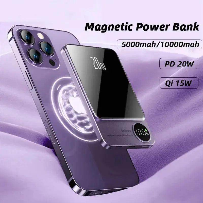 PowerHub ChargeMate wireless charger MagSafe Power Bank for iphone
