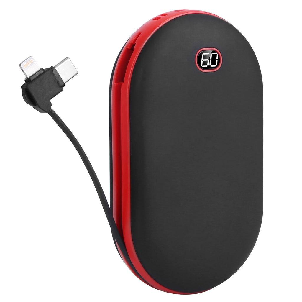 10000Mah Rechargeable Hand Warmer USB Power Bank Electric Heater Pocket Warmers