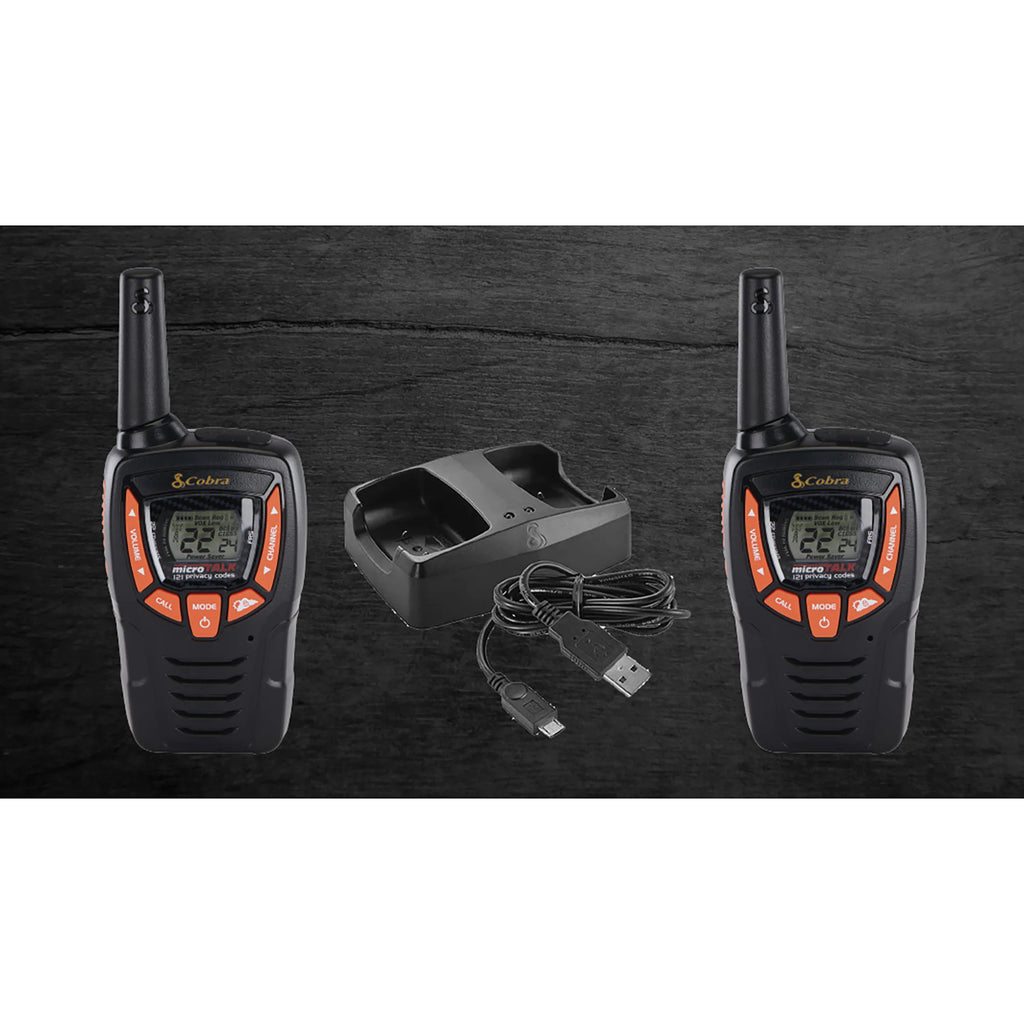Microtalk Gmrs/Frs Walkie Talkies Pair, Black, Cxt390