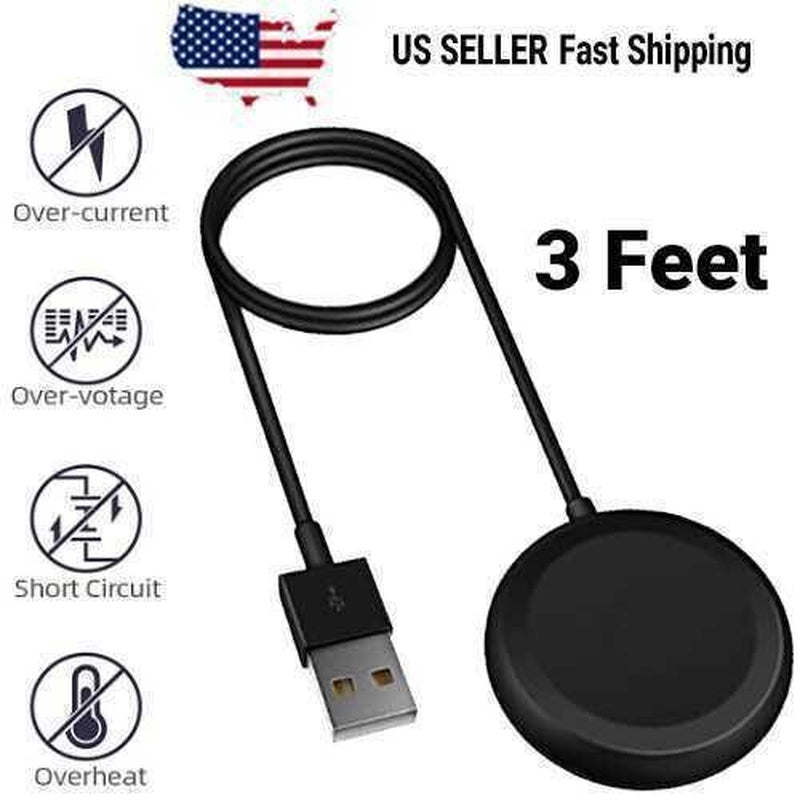 Wireless Magnetic Charger Dock for Samsung Galaxy Watch 4/3/R500/R820/