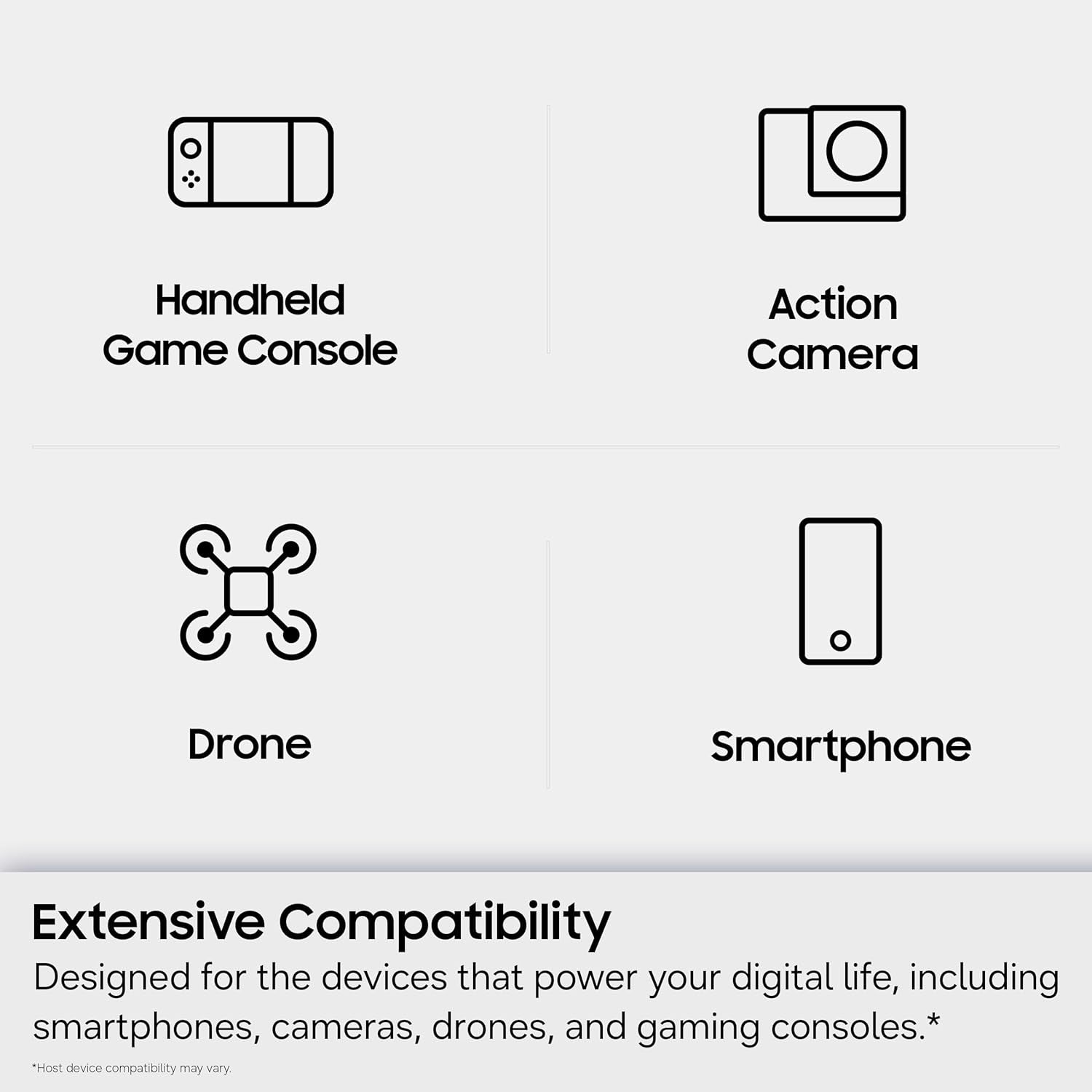 Samsung Microsdxc T9 128GB, Transfer Speeds up to 200Mb/S | Microsd Made for Avid Gamers & Professional Creators (MB-MH128T/AM)