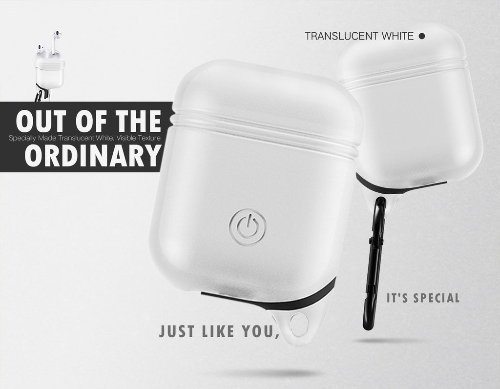 Water Resistant Shockproof Cover Case for Apple Airpods Charging Case