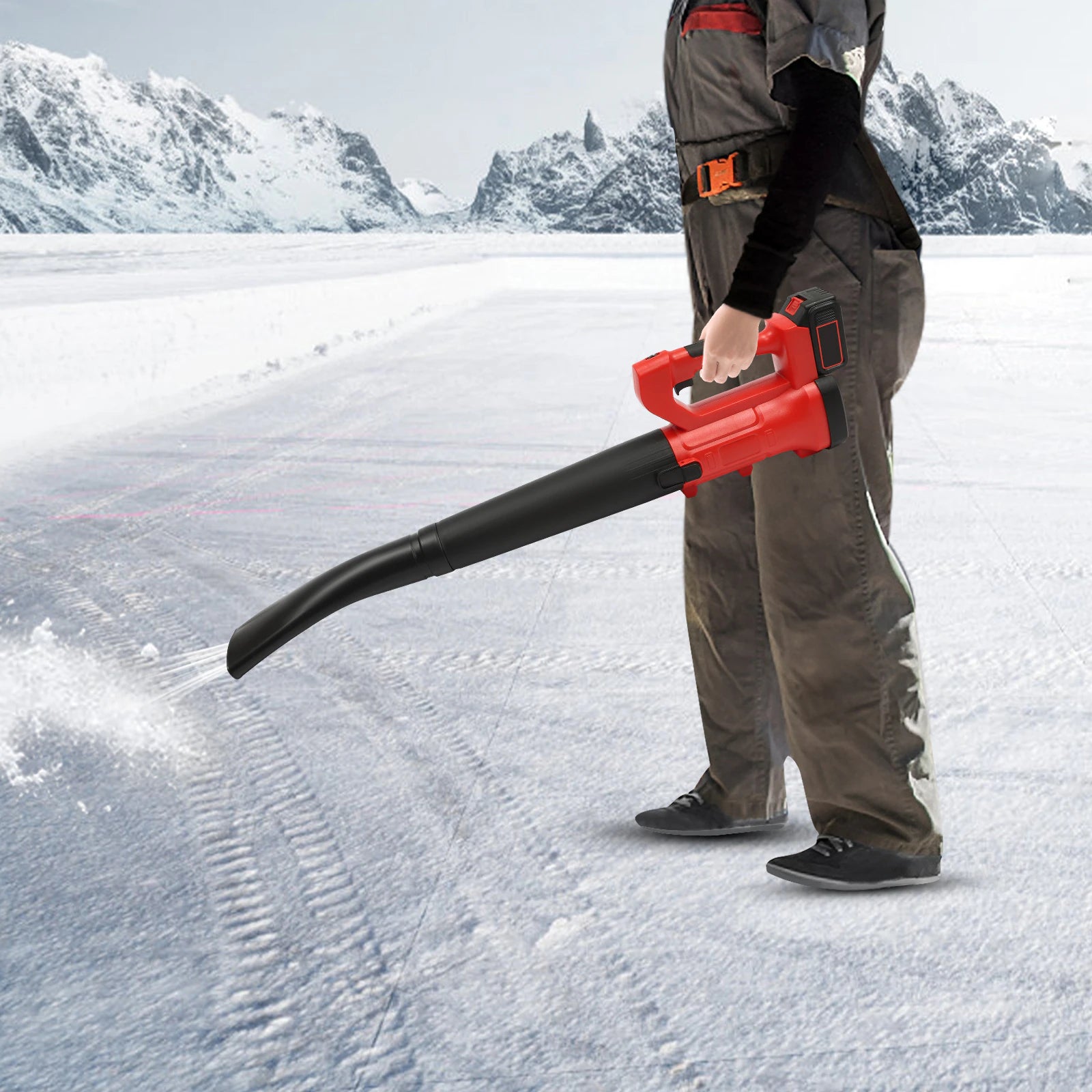 20-Volt 320-CFM 180-MPH Battery Handheld Leaf Blower 1 Ah Battery Included Charger Included
