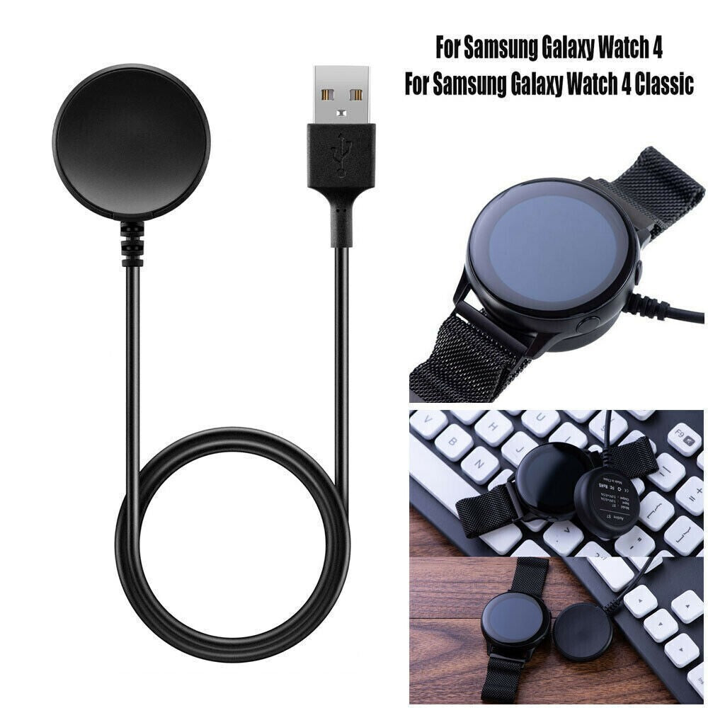 Wireless Magnetic Charger Dock for Samsung Galaxy Watch 4/3/R500/R820/