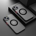For Iphone 17 16 15 14 13 12 11 Pro Max Case Mag Safe Magnetic Camera Lens Cover